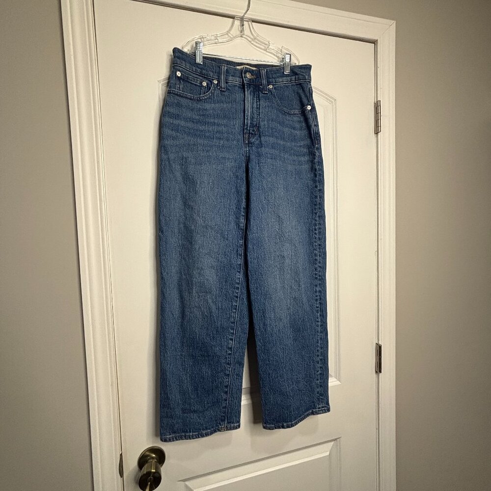 Madewell Blue Perfect Vintage Wide Leg Jean Size 27P